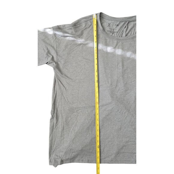 Xersion Gray Long Sleeve Knot Front Pullover Top Women’s Loose Fit - Picture 12 of 14